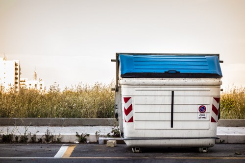Various types of classified hazardous waste