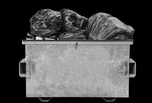 Risk assessment and hazard identification at a skip hire site