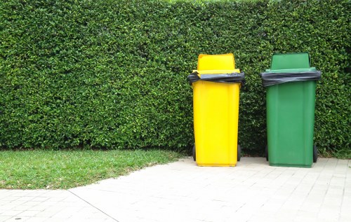 Recycling garden waste into compost in Limehouse