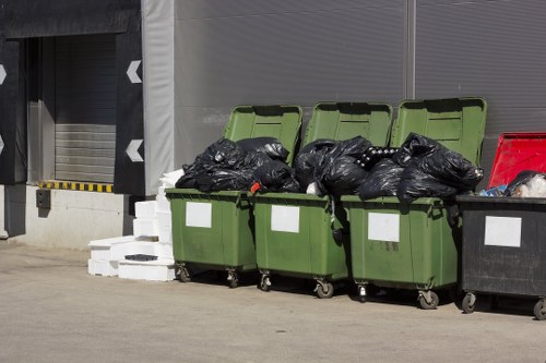 Muck away truck transporting waste materials