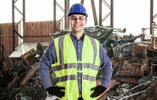 Eco-friendly disposal of cleared items
